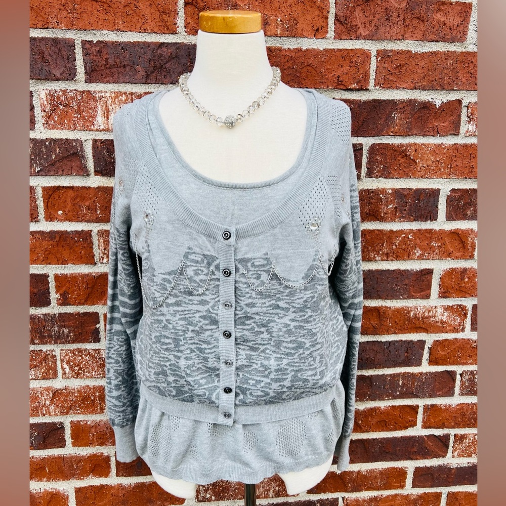 Cropped Sweater & Matching Tank Set